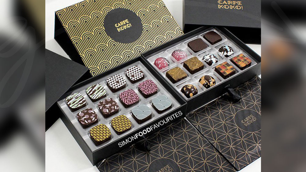 Creative packaging design for chocolates and sweets